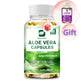 BW Aloe Vera Supplement Fat Burning Digestion Health Support Regulating Blood Sugar for Women&Man Health Multivitamin Capsule