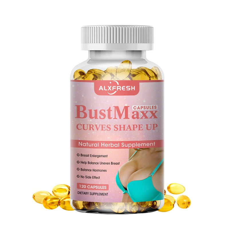 Breast Enhancement Capsule for Chest Enlarge Enhance Tighten Increase Nutrition Prevent Sagging Boobs Firming Healthy Supplement