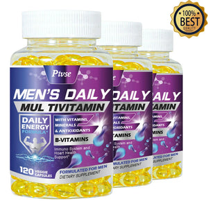 Ptvse Men's Daily Multivitamin - for immunity, energy, weight management support and overall health - Dietary Supplement in Pakistan