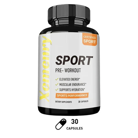 Sport Pre Workout Supplement - Muscle Building and Growth, Supporting Athletic Energy and Strength