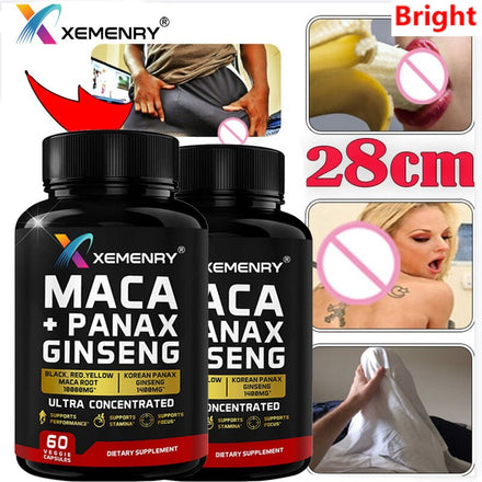 Essential Energy Supplement for Night Exercise Maca Root Powder Supplements Supplements Extend Time and Increase Hardness