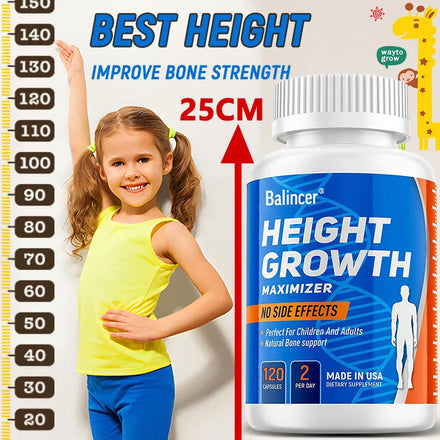 Multivitamin - Organic Zeng Gao Pills Boost Bone Growth Process - Height Supplements - Zeng Gao Pills Make You Grow Taller in Pakistan