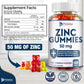 Zinc Gummies - Supports Healthy Skin and Immune System, Boosts Vitality