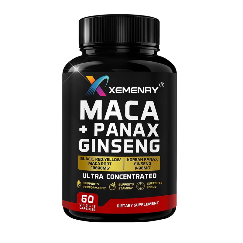 Essential Energy Supplement for Night Exercise Maca Root Powder Supplements Supplements Extend Time and Increase Hardness