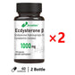 Ecdysterone Capsules - Helps Build Muscle, Burn Fat & Enhance Men's Health Supports Metabolism, Improves Endurance