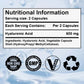 Bunkell Hyaluronic Acid Capsules for Healthy Hair, Skin, Nails and Joints for Men and Women, Vegetarian Friendly