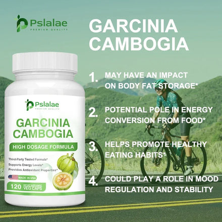 Garcinia Cambogia - Fat Burner, Cellulite, Weight Management, Appetite Suppressant