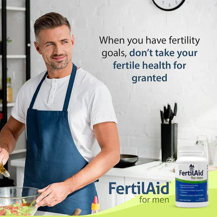 Men's prenatal male fertility supplements | Fertility support includes 60 capsules of L-carnitine, zinc, and folate