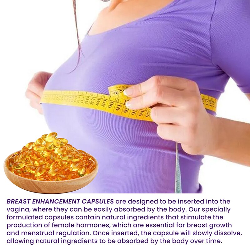 7Pcs Breast Enlargement Essential Oil Capsules Farming Enhancement Breast Enlarge Big Bust Enlarging Massage Breast Enlargement