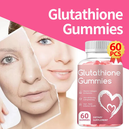Glutathione Gummies Collagen Protein Antioxidant Skin Whitening Brightening Hair Growth Nail Health Support Dietary Supplements in Pakistan