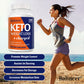 Keto Diet Capsules - Fat Burning, Appetite Suppressant, Detoxification, Antioxidant, Thin Belly Weight Loss Dietary Supplement