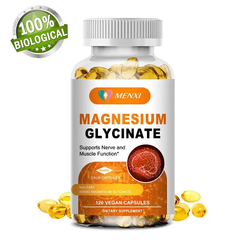 Magnesium Glycinate Caps 400mg Mineral Supple in Pakistan