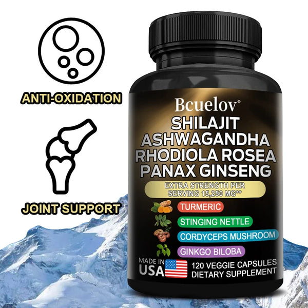 Natural Organic Shilajit Mineral Supplement, 85+ Trace Minerals & Fulvic Acid, Natural Energy, Cognitive, Joint & Bone Support in Pakistan in Pakistan