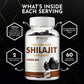 Shilajit Supplements - Enhance Nutrient Absorption and Promote Detoxification, Relieve Stress