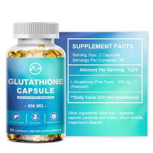 Skin Whitening Natural Collagen Glutathione Capsules Supports Antioxidant Anti-Aging Boosting Immunity Health Dietary Supplement in Pakistan