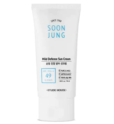 Soon Jung Cream Mild Defence Sun SPF49 PA++ in Pakistan