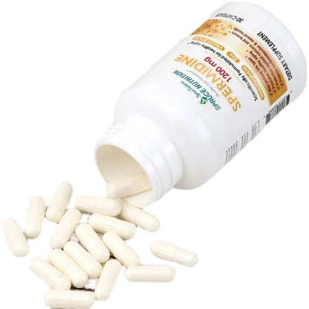 Spruce Small Molecule Spermidine Capsules 30 Capsules Free Shipping