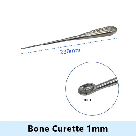 Stainless Steel Bone Curette Orthopedics Surgical Instruments
