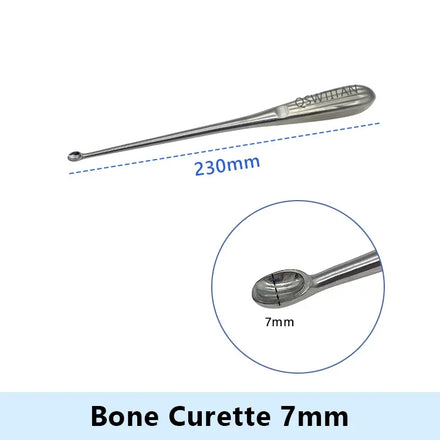 Stainless Steel Bone Curette Orthopedics Surgical Instruments