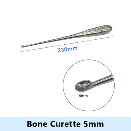 Stainless Steel Bone Curette Orthopedics Surgical Instruments