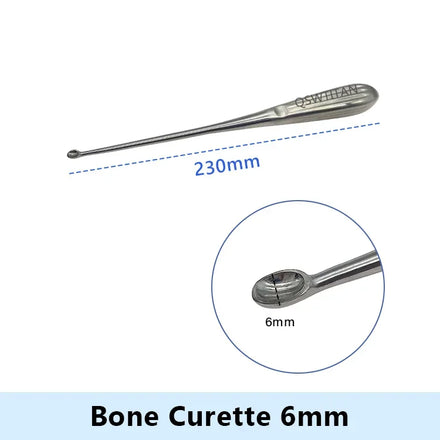 Stainless Steel Bone Curette Orthopedics Surgical Instruments