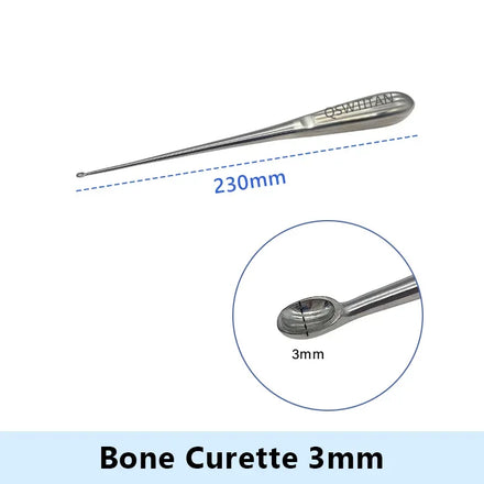 Stainless Steel Bone Curette Orthopedics Surgical Instruments