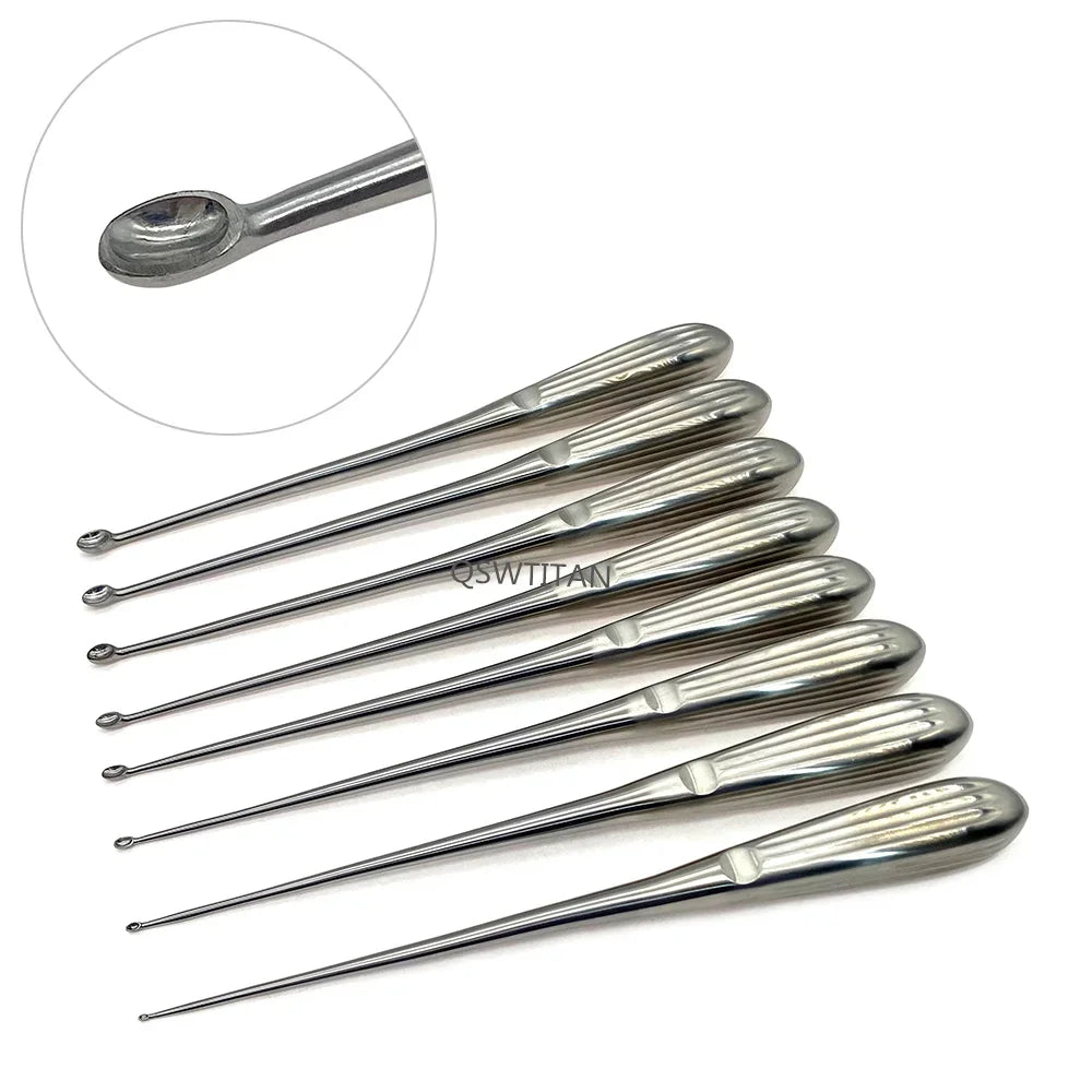 Stainless Steel Bone Curette Orthopedics Surgical Instruments