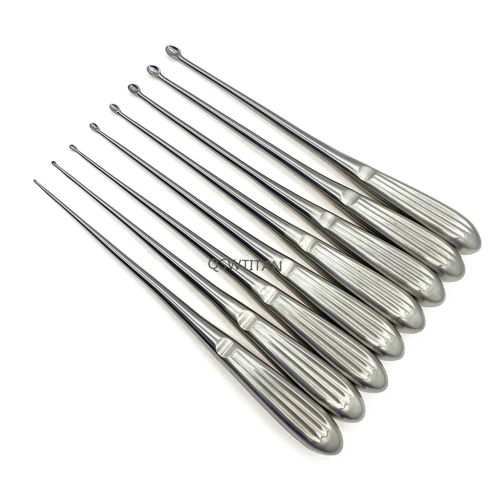 Stainless Steel Bone Curette Orthopedics Surgical Instruments