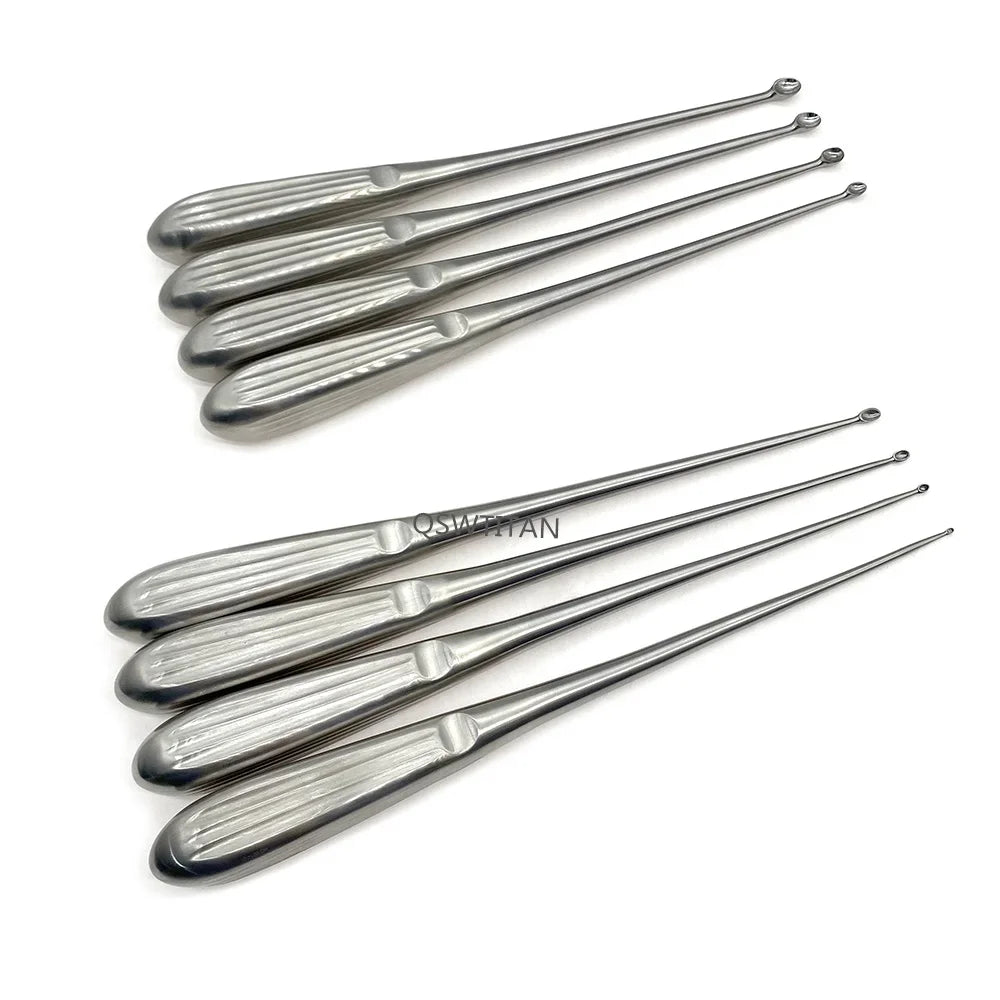 Stainless Steel Bone Curette Orthopedics Surgical Instruments