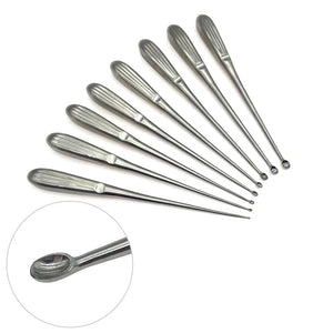Stainless Steel Bone Curette Orthopedics Surgical Instruments