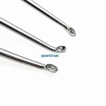 Stainless Steel Bone Curette aluminum handle Veterinary Orthopedic surgery Instruments