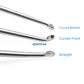 Stainless Steel Bone Curette aluminum handle Veterinary Orthopedic surgery Instruments