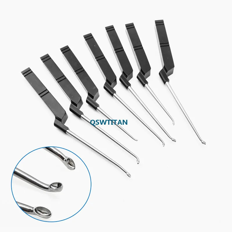 Stainless Steel Bone Curette aluminum handle Veterinary Orthopedic surgery Instruments