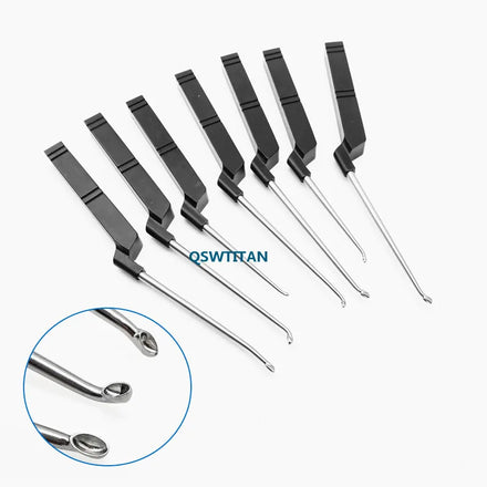Stainless Steel Bone Curette aluminum handle Veterinary Orthopedic surgery Instruments