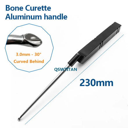 Stainless Steel Bone Curette aluminum handle Veterinary Orthopedic surgery Instruments