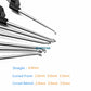 Stainless Steel Bone Curette aluminum handle Veterinary Orthopedic surgery Instruments