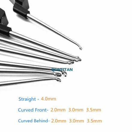 Stainless Steel Bone Curette aluminum handle Veterinary Orthopedic surgery Instruments