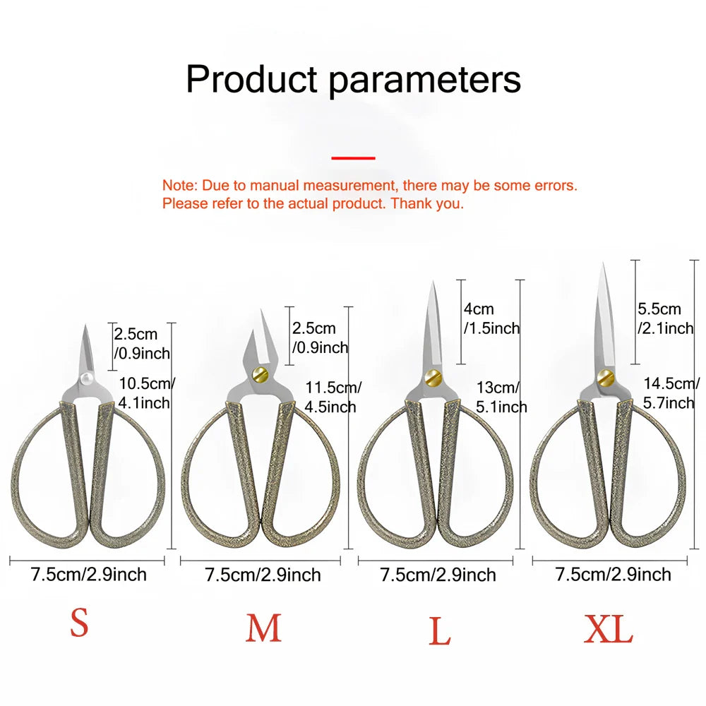 Stainless Steel Vintage Scissors Sewing Fabric Mini Embroidery Scissors Tailor Scissor DIY Arts Sewing Crafting Tool