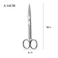 Stainless steel Surgical Straight Bend tip surgical instruments stitches tissue Scissors Medical Emergency Field Equip Shearing