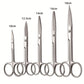 Stainless steel Surgical Straight Bend tip surgical instruments stitches tissue Scissors Medical Emergency Field Equip Shearing
