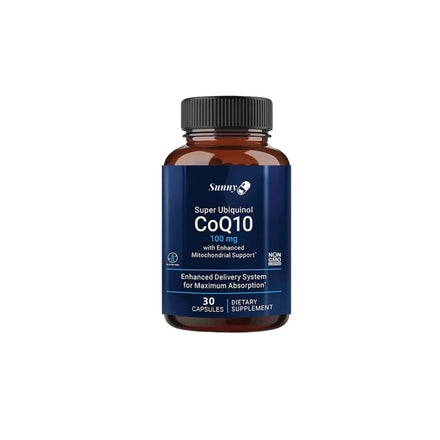 Super Absorbable Coenzyme Q10 Supplement 100mg - for Efficient Energy Production and Circulatory Health