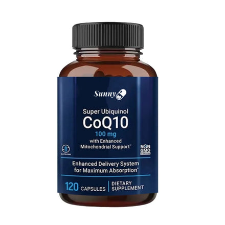 Super Absorbable Coenzyme Q10 Supplement 100mg - for Efficient Energy Production and Circulatory Health