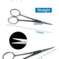 Surgical Scissors Stainless Steel Double Tipped Scissors Dissecting Scissors Straight Curved Head Surgical Tool