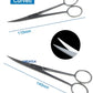 Surgical Scissors Stainless Steel Double Tipped Scissors Dissecting Scissors Straight Curved Head Surgical Tool
