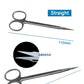 Surgical Scissors Stainless Steel Double Tipped Scissors Dissecting Scissors Straight Curved Head Surgical Tool