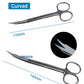 Surgical Scissors Stainless Steel Double Tipped Scissors Dissecting Scissors Straight Curved Head Surgical Tool