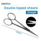 Surgical Scissors Stainless Steel Double Tipped Scissors Dissecting Scissors Straight Curved Head Surgical Tool