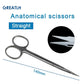 Surgical Scissors Stainless Steel Double Tipped Scissors Dissecting Scissors Straight Curved Head Surgical Tool