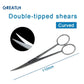 Surgical Scissors Stainless Steel Double Tipped Scissors Dissecting Scissors Straight Curved Head Surgical Tool