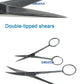 Surgical Scissors Stainless Steel Double Tipped Scissors Dissecting Scissors Straight Curved Head Surgical Tool
